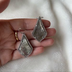 Kendra Scott Silver Alex Earrings